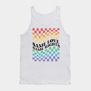 Same Love, Same Rights-Pride Tank Top